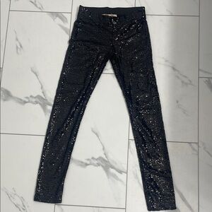 Sequin Black Legging Sosie, Vintage Statement Piece